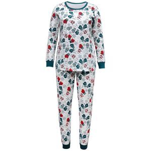 allbrand365 designer Matching Womens Mittens  Pajama Set X-Small